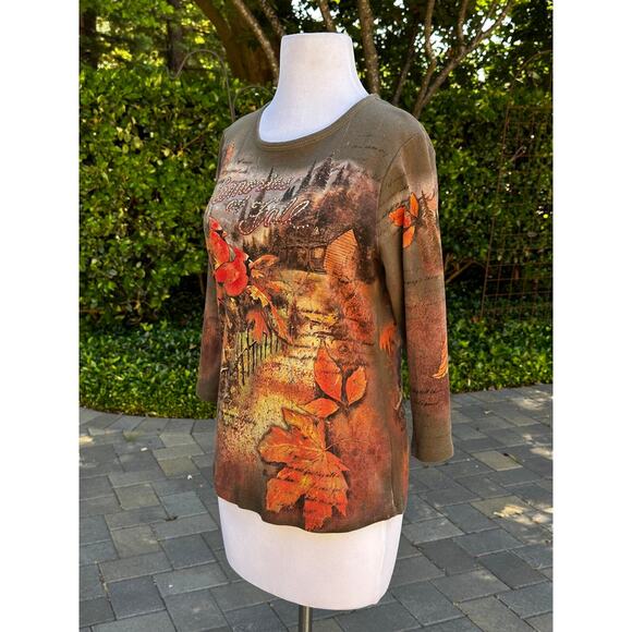Y2K Top Fall Autumn RusticLuxury Ephemera FarmCore Rustic Grunge Gypsy Biker - Picture 7 of 13
